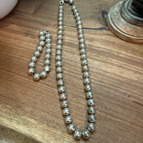 Tiffany & Co. Silver Beaded Necklace Set - Picture 10 of 16